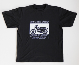 TShirt CB 750 Four Made in Japan since 1969